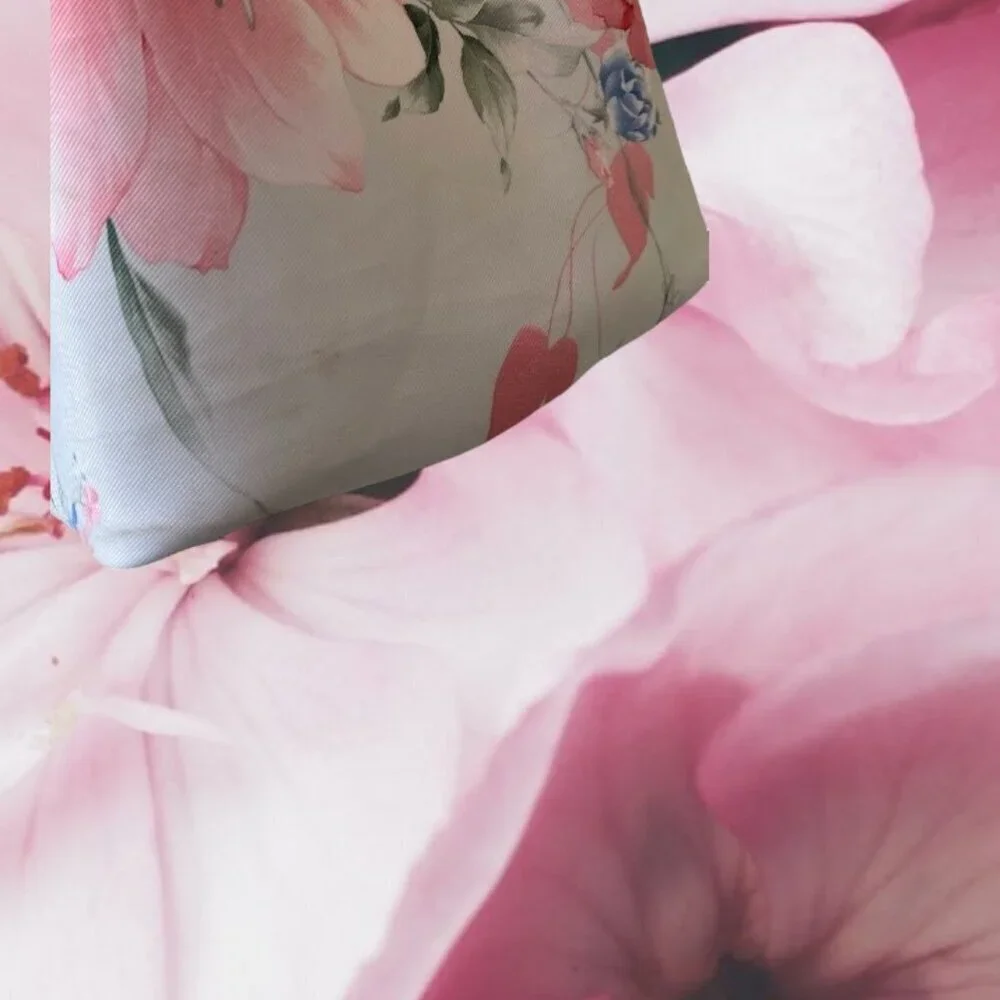 Rare Editions Floral Rhinestone Dress